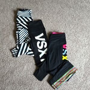 Bundle of 3 Victoria's Secret Sport Knockout Leggings